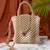Orchid tan hand corded sling