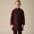 Maroon embroidered kurta bandi set for boys