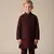 Maroon embroidered kurta bandi set for boys