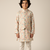 Multicolor embroidered kurta bandi set for boys