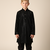 Black velvet kurta set for boys