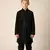 Black velvet kurta set for boys