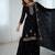 Enchanting midnight zari silk sharara suit