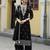 Women Salli Pure Cotton Regular Hand & Threadwork Kurta With Trousers & With Dupatta