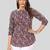 Saree swarg poly crepe printed short kurti