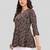 Saree swarg poly crepe printed short kurti