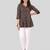 Saree swarg poly crepe printed short kurti