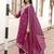 Women Salli Pure Cotton Regular Hand & Threadwork Kurta With Trousers & With Dupatta