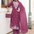 Women Salli Pure Cotton Regular Hand & Threadwork Kurta With Trousers & With Dupatta