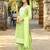 Women Salli Pure Cotton Regular Hand & Threadwork Kurta With Trousers & With Dupatta