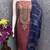 Women's purple unstitched weaving embroidery & fancy border simmer jacquard dress material (rnx5051ppl)