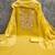 Women's yellow unstitched weaving embroidery & fancy border simmer jacquard dress material (rnx5050ylw)