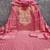 Women's pink unstitched weaving embroidery & fancy border simmer jacquard dress material (rnx5050pnk)