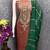 Women's brown unstitched weaving embroidery & fancy border simmer jacquard dress material (rnx5051bwn)