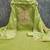 Women's green unstitched weaving embroidery & fancy border simmer jacquard dress material (rnx5050grn)