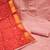 Women's peach unstitched weaving & handwork modal banarasi jacquard dress material (msmfc11610c)