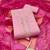 Women's baby pink unstitched weaving & handwork modal banarasi jacquard dress material (msmfc11610b)