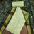 Women's light green unstitched weaving & handwork modal banarasi jacquard dress material (msmfc11610e)