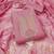 Women's baby pink unstitched heavy zari sequence embroidery slub cotton dress material (in2043bpk)