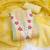 Women's yellow unstitched heavy thread embroidery cotton jacquard dress material (gngr50135ylw)