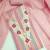 Women's pink unstitched heavy thread embroidery cotton jacquard dress material (gngr50135pnk)