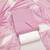 Women's pink unstitched print cotton dress material (gngr50133pnk)