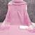 Women's pink unstitched print cotton dress material (gngr50133pnk)