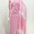Women's pink unstitched print cotton dress material (gngr50133pnk)