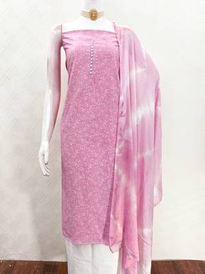  pink print cotton dress material 3