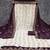 Women's white unstitched heavy embroidery & fancy border vichitra silk dress material (gngr50130ppl)