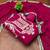 Women's magenta unstitched heavy embroidery & fancy border georgette dress material (gngr50127mgt)