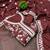 Women's maroon unstitched heavy thread embroidery & fancy border jalpari silk dress material (gngr50126mrn)