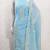 Women's sky blue unstitched heavy thread embroidery & fancy border chanderi silk dress material (gngr50124sbl)
