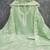 Women's light green unstitched heavy thread embroidery & fancy border chanderi silk dress material (gngr50124lgn)