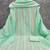 Women's sea green unstitched weaving cotton jacquard dress material (gngr50122sgn)