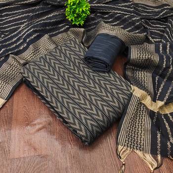  blue weaving cotton jacquard dress material 4