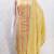 Women's yellow unstitched weaving cotton jacquard dress material (gngr50122ylw)