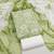 Women's light green unstitched print cotton dress material (gngr50120lgn)