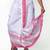 White hand block print dupion silk dhoti for men (free size)