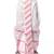 White hand block print dupion silk dhoti for men (free size)
