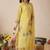 Women Thread Work Mal Chanderi Straight Kurta With Trousers & Dupatta