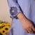 Women Thread Work Mal Chanderi Straight Kurta With Trousers & Dupatta