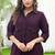 Women Plan Inbox Top With Trousers