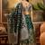 Women'S Green Colour Banarasi Jacquard Weaving Flaired Lehenga Choli