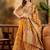 Women'S Mustered Colour Banarasi Jacquard Weaving Flaired Lehenga Choli