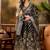 Women'S Black Colour Banarasi Jacquard Weaving Flaired Lehenga Choli