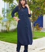 Women Plan Inbox Top With Trousers