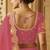 Pink color heavy orgenza fabric bollywood inspired saree with designer blouse fabric