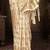 cream silk woven work traditional saree