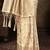 cream silk woven work traditional saree